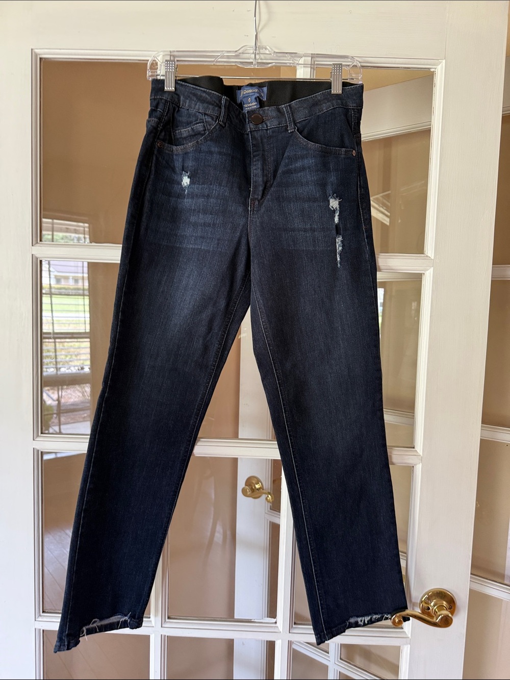 Women’s democracy  Dark Wash Distressed Jeans